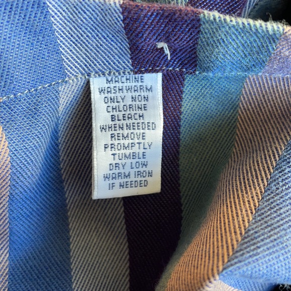 Striped Ralph Lauren Button Down Cotton Shirt M - Picture 6 of 6